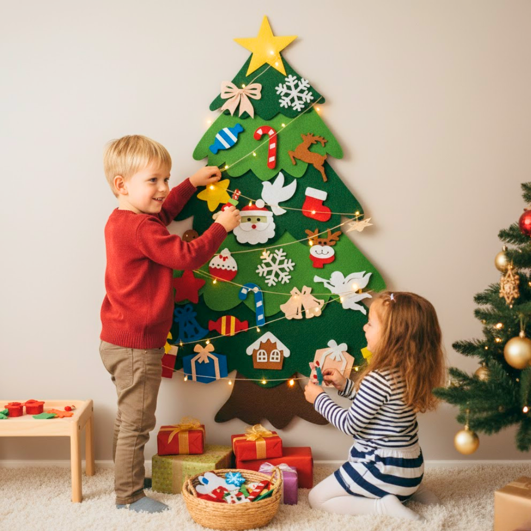 Montessori Weihnachtsbaum
