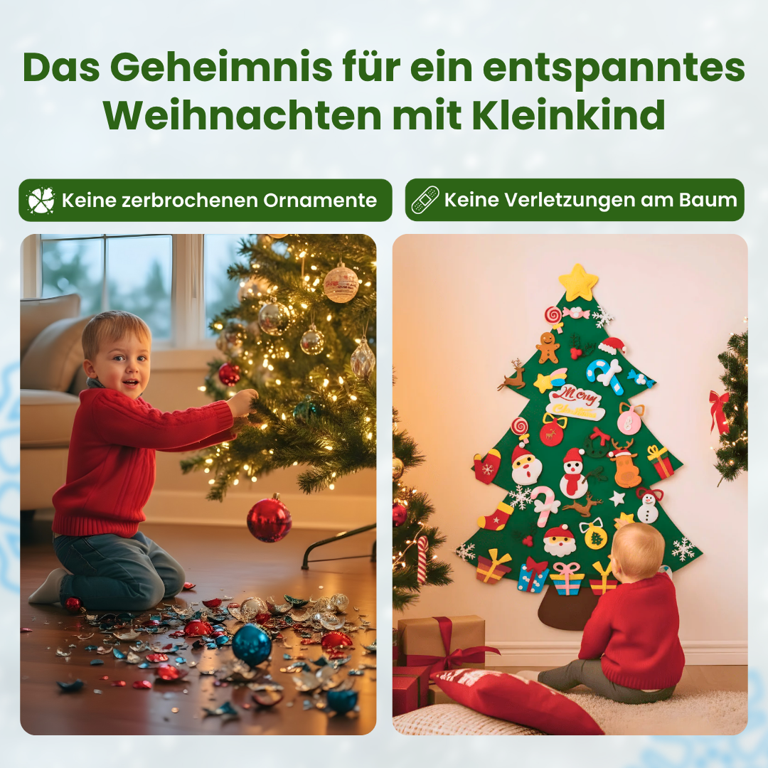 Montessori Weihnachtsbaum